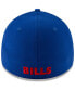 Фото #3 товара Men's Royal Buffalo Bills Team Classic Throwback 39THIRTY Flex Hat