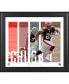 Фото #1 товара Nick Chubb Cleveland Browns Framed 15" x 17" Player Panel Collage
