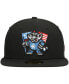 Фото #3 товара Men's Black Rocket City Trash Pandas Authentic Collection Team Alternate 59FIFTY Fitted Hat