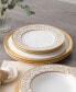 Summit Gold Set of 4 Dinner Plates, Service For 4