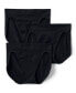 Women's Seamless Mid Rise High Cut Brief Underwear - 3 Pack