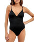 Фото #1 товара ViX Swimwear 299548 Firenz Claire Flora One-Piece Swimsuit Black Size Medium