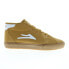 Фото #1 товара Lakai Flaco II Mid MS1220113A00 Mens Brown Suede Skate Inspired Sneakers Shoes
