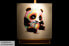 Фото #6 товара Acrylbild handgemalt Spielender Panda