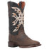 Фото #2 товара Сапоги женские ковбойские с квадратным носком Dan Post Boots Sure Shot коричневые DP4106-230