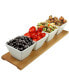Фото #1 товара Signature Modern 5 Piece Appetizer and Condiment Server