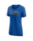 ფოტო #3 პროდუქტის Women's Heather Orlando Magic League Leader Tri-Blend T-Shirt