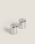 Фото #7 товара Mini steel salt and pepper shaker set