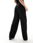 Vero Moda plisse wide leg trouser co-ord in black M - фото #6