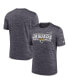 Фото #2 товара Men's Anthracite Jacksonville Jaguars Yardline Velocity Performance T-shirt