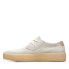 [26172515] MENS CLARKS ASHCOTT CUP - OFF WHITE SUEDE