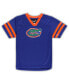 Infant Boys and Girls Royal, Orange Florida Gators Red Zone Jersey and Pants Set