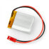 Фото #1 товара Akyga Li-Pol cell 1050mAh 1S 3,7V - JST-BEC connector + socket - 35x30x10mm