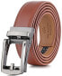Фото #1 товара Men's Bristle Leather Linxx Ratchet Belt