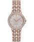 Фото #1 товара Часы Citizen Eco-Drive Crystal Accent Rose Gold EW2348-56A