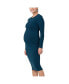 Фото #5 товара Maternity Ripe Lola Cross Front Nursing Dress Peacock