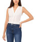 ფოტო #1 პროდუქტის Women's V-Neck Sleeveless Top