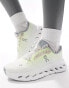 Фото #1 товара ON Cloudtilt trainers in white and lime