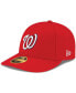 Фото #1 товара Men's Washington Nationals Game Authentic Collection On-Field Low Profile 59FIFTY Fitted Hat