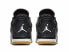 Jordan Air Jordan 4 black laser 牛皮 镭射 防滑 中帮 复古篮球鞋 男款 黑镭射