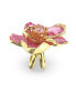 ფოტო #3 პროდუქტის Crystal Flower Pink Florere Cocktail Ring