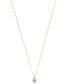 Фото #1 товара Sirena diamond Solitaire Two-Tone 18" Pendant Necklace (1/4 ct. t.w.) in 14k Two-Tone Gold