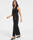 Women's Chain-Belt Jumpsuit, Created for Macy's