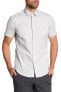 Фото #1 товара Theory Short Sleeve Slim Fit Shirt Men's Sz. Small (Dew Wealth) 151113