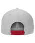 Фото #2 товара Men's Gray Oklahoma Sooners Hudson Snapback Hat