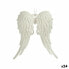 Фото #1 товара Новогоднее украшение Крылья ангела Белый Пластик Пурпурин 13 x 14,5 x 2,5 cm (24 штук)
