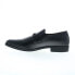 Фото #5 товара Bruno Magli Paul MB2PAUA0 Mens Black Leather Loafers & Slip Ons Casual Shoes