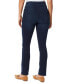 ფოტო #3 პროდუქტის Petite Amanda High Rise Slim-Fit Pull-On Jeans