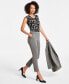 ფოტო #3 პროდუქტის Women's Pull-On Slim-Fit Ankle Pants