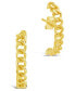 Chain Link Suspender Stud Earrings