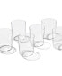 Stackables Clear Tall Glasses, Set of 6