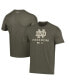 Фото #1 товара Men's Olive Notre Dame Fighting Irish Freedom Performance T-shirt