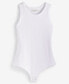 Women's Sleeveless Ribbed Bodysuit, Created for Macy's