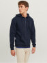 Фото #2 товара Толстовка спортивная Jack & Jones JJEBRADLEY Relaxed Fit 12249342 Navy Blazer