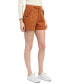 Фото #3 товара Women's Ellen Cotton High-Rise Cuffed Shorts