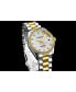 Women's Quartz ,Crystal Studded Bezel, MOP Dial, Stainless Steel Bracelet Watch