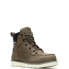 Фото #4 товара Wolverine Trade Wedge W080140 Mens Gray Leather Lace Up Work Boots