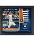 Фото #1 товара Jose Altuve Houston Astros Framed 15" x 17" 2017 AL MVP Collage with a Piece of 2017 Game-Used Baseball