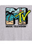 ფოტო #3 პროდუქტის Hybrid Apparel MTV Logo Mens Jersey Tank