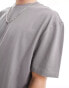 ASOS DESIGN 2 pack relaxed t-shirt in taupe and grey