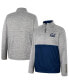 ფოტო #2 პროდუქტის Men's Gray Cal Bears John Half-Zip Jacket