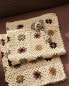 Фото #8 товара Children’s floral crochet blanket