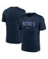 Фото #1 товара Men's Navy Kansas City Royals City Connect Velocity Practice Performance T-shirt