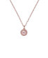 ფოტო #1 პროდუქტის SOLTELL: Solitaire Sparkle Crystal Pendant Necklace