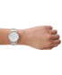 ფოტო #4 პროდუქტის Women's Signatur Sport Lille Three Hand Date Silver-Tone Stainless Steel Watch 34mm