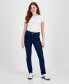 Juniors' High Rise Straight-Leg Jeans